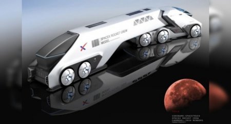 SpaceTruck: Космический грузовик для работы на Марсе и Луне - «Автоновости»