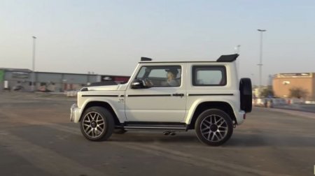 Suzuki Jimny тюнеры превратили в Gelandewagen от Brabus - «Автоновости»