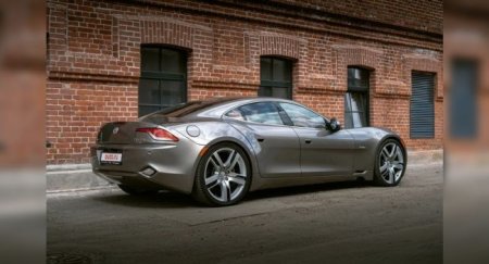 В Москве продают редкую версию электрического седана Fisker Karma - «Автоновости»