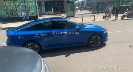 В России сфотографировали новую «Оптиму» — Kia K5 - «Автоновости»