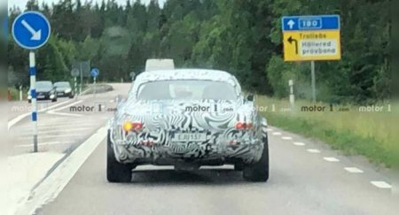 Замечен закамуфлированный прототип спортивного Volvo P1800 - «Автоновости»