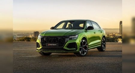 Audi RS Q8 сравнили в драг-гонке против R8 - «Автоновости»