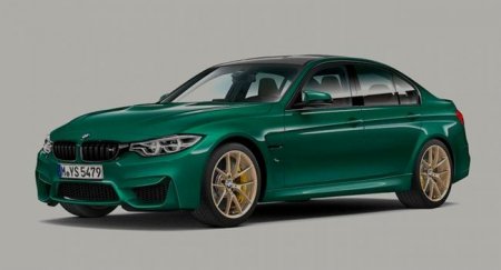 BMW M3 в зеленом кузове дебютирует через месяц - «Автоновости»