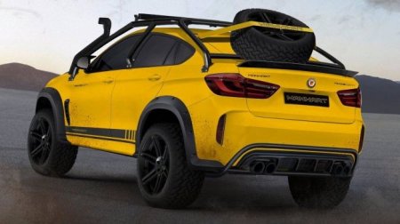 BMW X6 M в тюнинг-ателье Manhart превратили в настоящий вездеход с 888 л.с - «Автоновости»