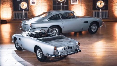 Фирма Little Car подготовила Aston Martin DB5 для детей - «Автоновости»