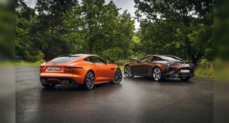 Lexus LC500 против Jaguar F-Type: Какой спорткар лучше? - «Автоновости»