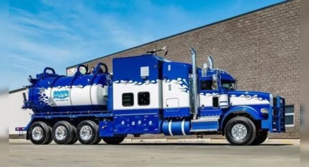 Peterbilt 367 «3Boys»: Самый красивый ассенизаторный грузовик в мире - «Автоновости»