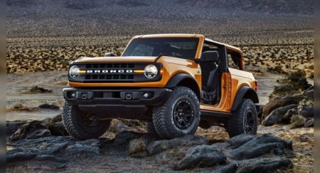 В Сети показали, как снимаются двери и крыша Ford Bronco 2021 года выпуска - «Автоновости»