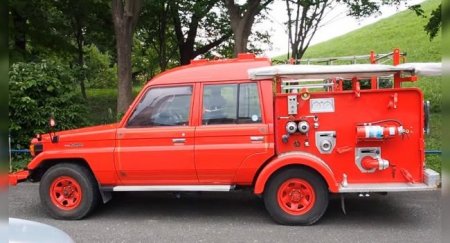 В сети представили пожарный Toyota Land Cruiser - «Автоновости»