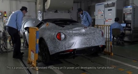 Yamaha представила электрокар из Alfa Romeo 4C Spider - «Автоновости»