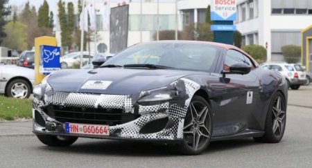 Ferrari Portofino примерил камуфляж - «Автоновости»