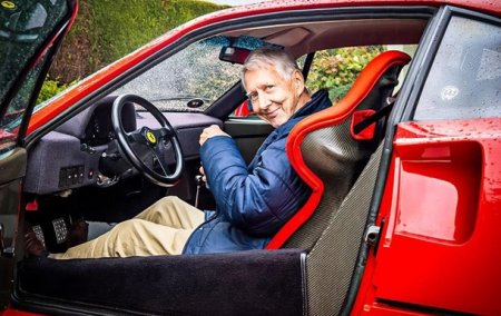 В США 80-летний пенсионер ездит на Ferrari F40 - «Автоновости»