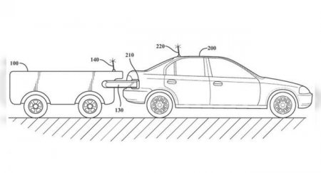 Фирма Toyota запатентовала автономный танкер для дозаправки - «Автоновости»