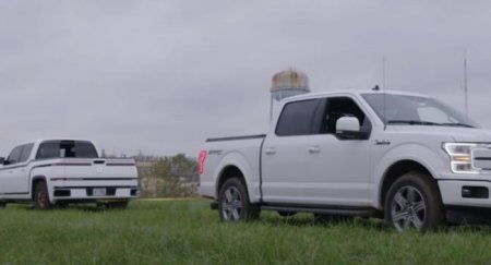 Ford F-150 и электрическая версия Endurance соперничали в соревнованиях по перетягиванию - «Автоновости»