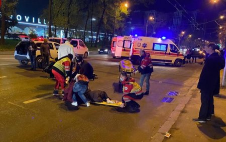 В Киеве СБУшник на мотоцикле сбил пешеходов - СМИ - «ДТП»