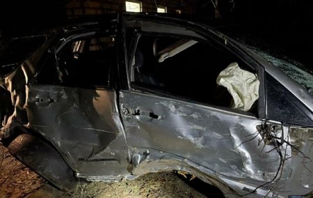 Под Харьковом пьяный сотрудник СТО угнал и разбил Lexus - «ДТП»