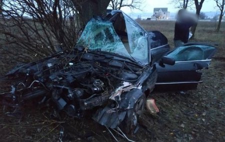 Под Николаевом разбился насмерть патрульный на BMW - «ДТП»