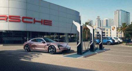 Марка Porsche поставит в Россию быстрые «зарядки» для электромобилей - «Автоновости»