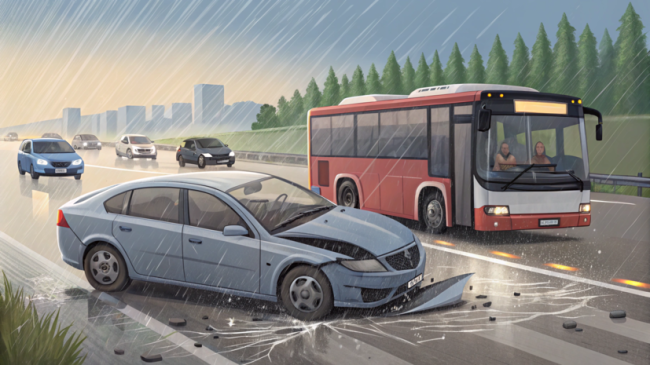 Автоюрист Славнов посоветовал вызывать ДПС в случае аварии с городским автобусом - «ГИБДД»